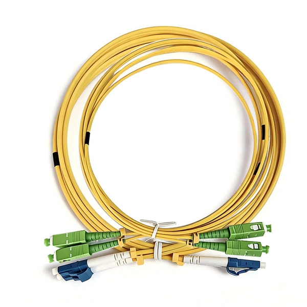 12 fiber optic connections to the core switch