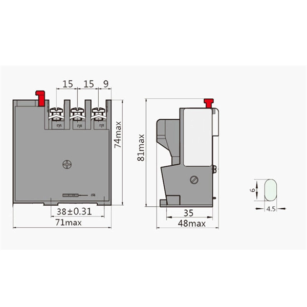 How to install an ultra-thin plastic distribution box