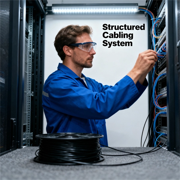Fire protection bus optical cable transmission
