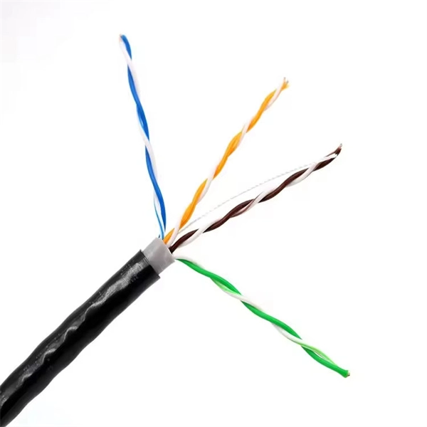 High-voltage cable connection to distribution box