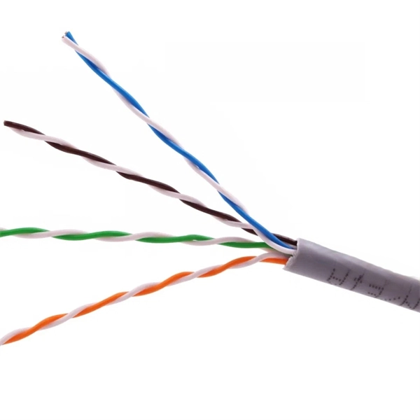 Four-core fiber optic armored patch cord