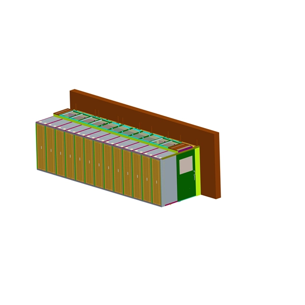 Customs Declaration Network Cabinet 2U