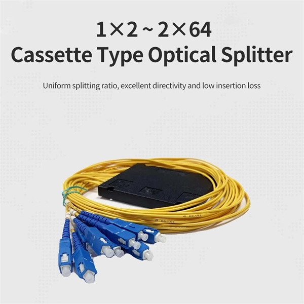 Single-mode fiber optic box data center server room