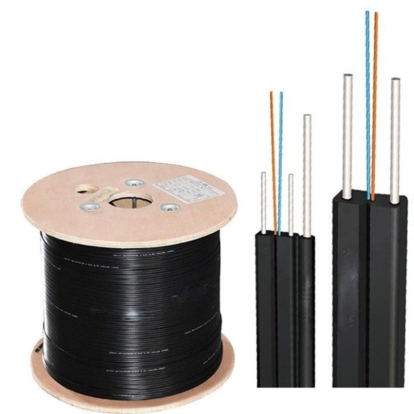 Fiber optic splice to fiber optic box
