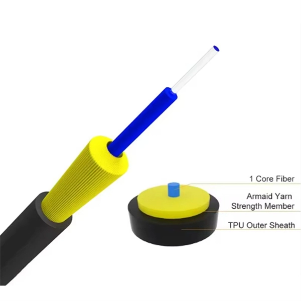 What does a fiber optic sensor indicate 