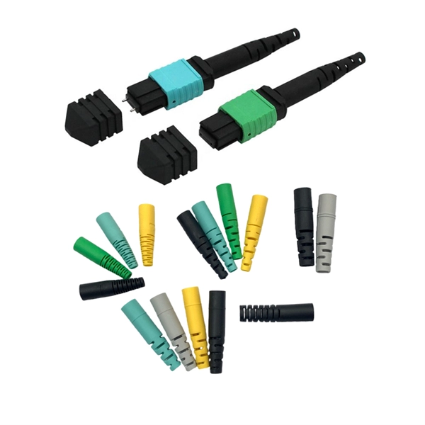 How to separate two fiber optic patch cords