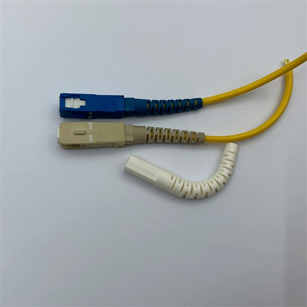 What is the material of power fiber optic cable 