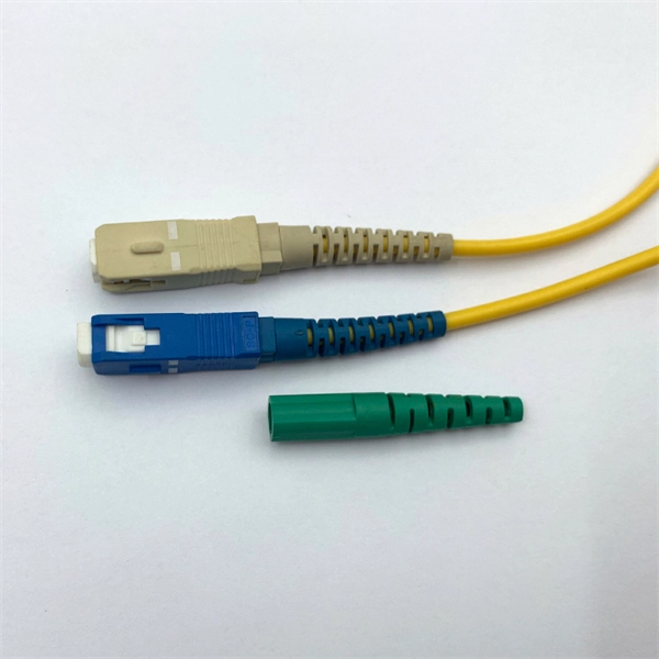 How much fiber optic cable distance is needed in a residential building 