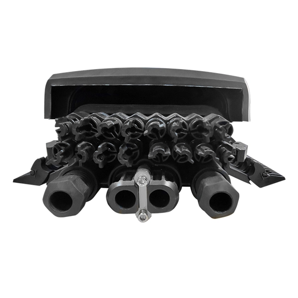 What is the specified wall thickness for cable trays in meters 