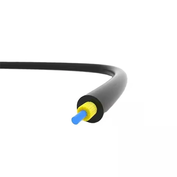 There is a fiber optic cable interface in the room