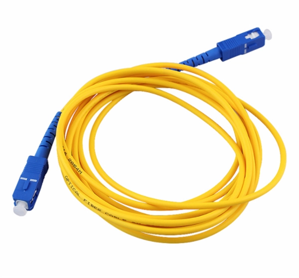 Fiber optic cable along the trunking box