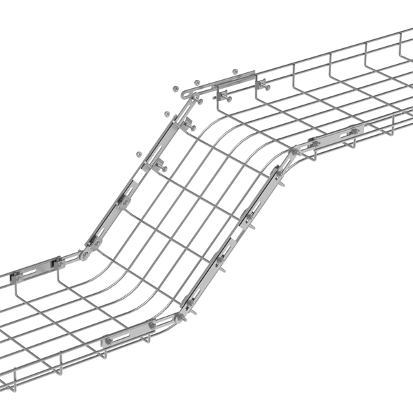 Cable trays for road construction