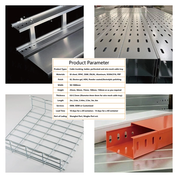 Cable tray scale