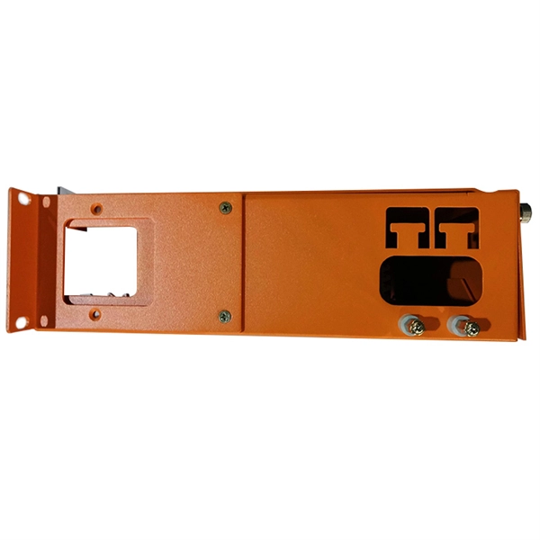 Fireproof sealing of trapezoidal cable trays