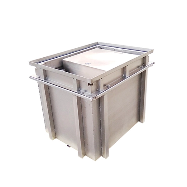Cable tray 90° downward bend fabrication