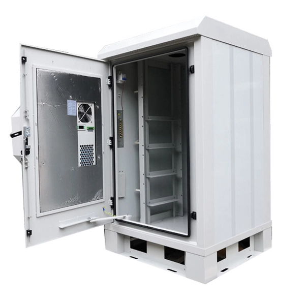 How long should the network cable be for a network cabinet 